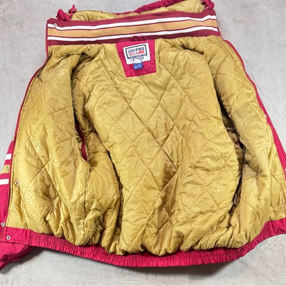 Rare 90’s San Francisco 49ers Starter Jacket Removable Hood And Sleeves XL 🔥 - Picture 5 of 5
